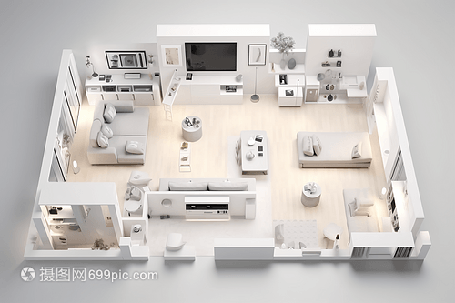 客廳中的智能家用電器 技術革新驅動智能家居產品研發(fā)新浪潮